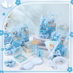 73 Pcs Spa Sleepover Party Supplies – Slumber Party Favors, Eye Mask, Hair Ties,