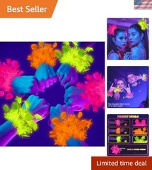 Mega-L 12 Pcs Glow in The Dark Party Bracelet, Glow in The Dark Party Supplie…