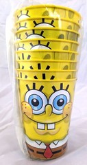 SpongeBob SquarePants Nickelodeon PARTY Tablecloth Invites Cups Bags & Misc LOT