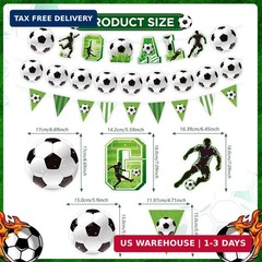 World Cup Party Decorations 2026, Complete Celebration Kit, Party Supplies for F