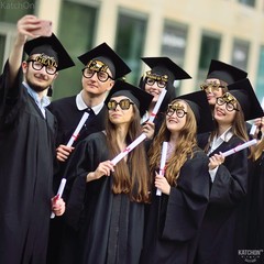Gold Grad Eyeglasses 2026 – Pack of 12 | Gold Grad Glasses 2026 for Graduation