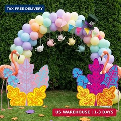 Preboun 2 Pcs Wonderland Party Props Wonderland Tea Vintage Party Decorations fo