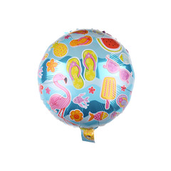 Tropical Summer Party Foil Balloon Set Beach Flamingo Decoration Kids