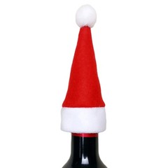 30pcs Mini Christmas Hats for Silverware Holders Cutlery Tableware Holder Bottle