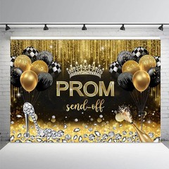 Class of 2026 Prom Backdrop Congrats Graduation Photo Background Party Decor