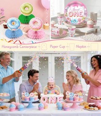 First Birthday «Sweet One» Party Decorations Set NEW