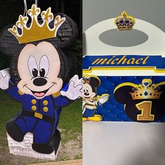 Bundle Party Supplies Mickey Rey Birthday Party Piñata Cake Topper Treat Boxes