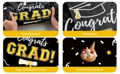 Graduation Decorations 2026 Graduation Tablecloths Congrats Grad Table Cover