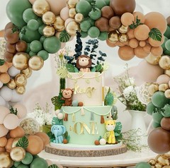 142PCS Sage Green Brown Balloon Arch Kit Olive Green Gold Coffee Cocoa Balloons