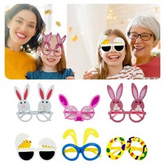 Easters Eyeglasses Novelty Fun Decorative Glasses Cosplay Party Decors Props