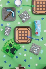 Minecraft Party Supplies – Build Your Own Bundle | Tableware, Decor, Favors, Etc