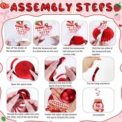 «A Berry Sweet Baby is On the Way»- Strawberry Baby Shower Decorations New