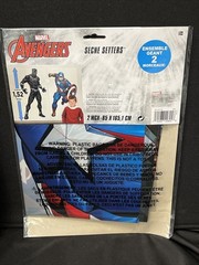 Marvel Avengers Scene Setter Backdrop Captain America/Black Panther 2Pcs ( 5 Ft)