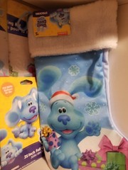 Blue’s Clues Holiday Birthday Party Supplies Decorations, Balloons Christmas Lot
