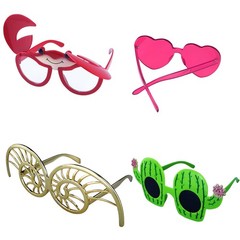 12 Pack Funny Party Sunglasses, Novelty Fun Glasses, Cool Costume Masks for A…