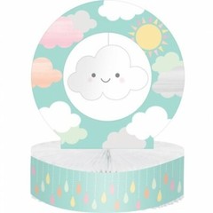 Sunshine Baby Shower Honeycomb Centerpiece 12″ x 11.75″ Paper Baby Shower Decor