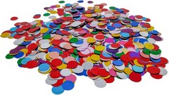 Metallic Foil Confetti Round Dots Table Scatter Wedding Birthday Party Decor