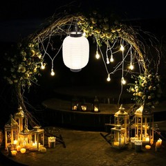3 PCS Party Decoration Prop Traditional Lanterns Chinese Style Hanging
