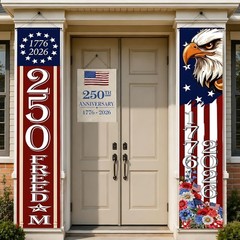 250th Anniversary Decorations Indoor Outdoor Banner