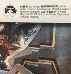 Transformers 3 Table Centerpieces + 20 Confetti Pieces Party Decor New 2011