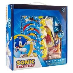 Sonic The Hedgehog Birthday Party Kit Supplies for 10 Video Game Party