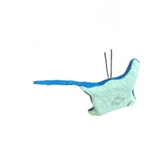 Stingray Ornament – Paper Mache Fish Shark Whale Nautical Gift Birthday Mermaid