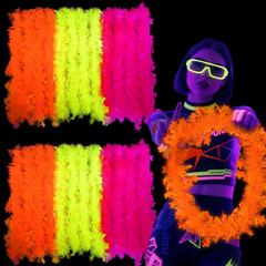 Mega-L 12 Pcs Glow in the Dark Party Necklace, Glow in the Dark Party Supplies,