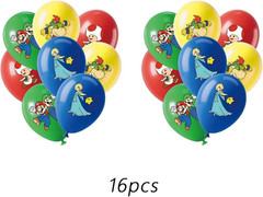 Birthday Party Decorations,50Pcs Latest Mario Cartoon Theme Supplies – 1 Large C