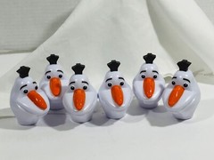 Disney Frozen Olaf Easter Egg Treat Containers 6 Count Cake Toppers