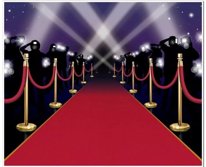 INSTA-MURAL Backdrop – HOLLYWOOD VIP RED CARPET AWARDS NIGHT PARTY Background