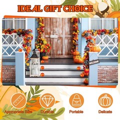 2 Pcs Light up Fall Pumpkin Halloween Pumpkin Decorations Autumn Thanksgiving…