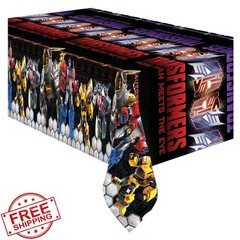 Transformers Birthday Party Supplies 3 Plastic Tablecloths