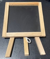 Tabletop Chalkboard Signs Seating arrangements, Buffet labels, weddings, Parties