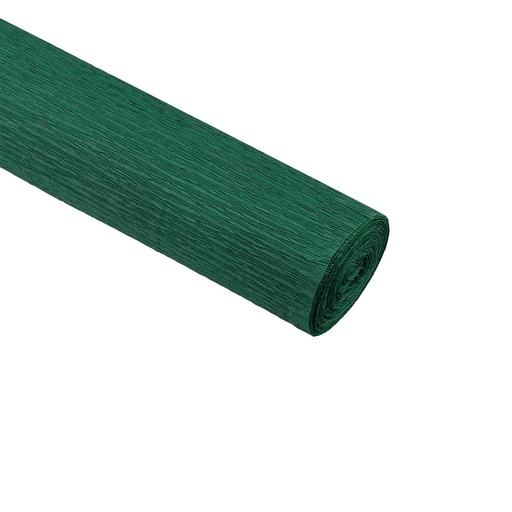7.5ft Long 20 Inch Width, Crepe Paper Roll Crepe Paper Decoration Green