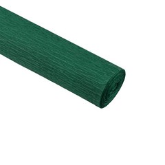 7.5ft Long 20 Inch Width, Crepe Paper Roll Crepe Paper Decoration Green