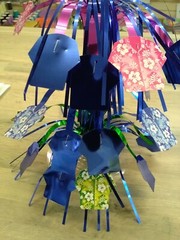 MINI HAWAIIAN SHIRT LUAU PARTY CASCADE CENTREPIECE TABLE DECORATION