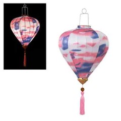 Floral Hanging Lantern Cloth Lantern Chinese New Year Festival Outdoor Decor