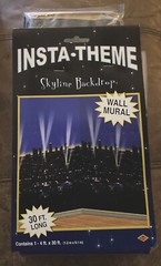 Insta-Theme «Skyline Backdrop» Awards Night Wall Mural 4×30 Ft. Beistle Co. NIP