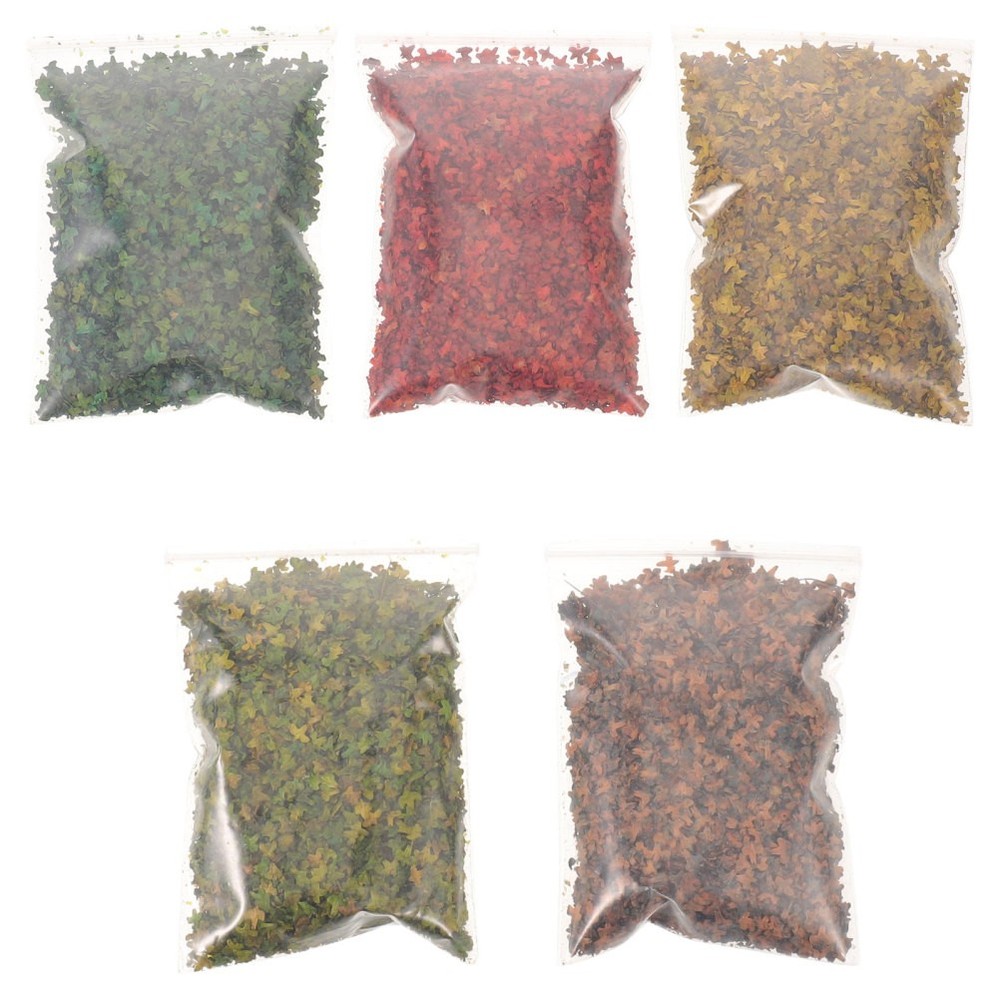 5 Bags/180ml Miniature Landscaping Scenery Pieces Garden Model Autumn Supplies