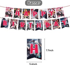 Anime Chainsaw Man Theme Birthday Party Decorate Supplies Set US Seller