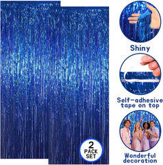 7-Pack Graduation Party Decorations Set, 3 Blue Graduation