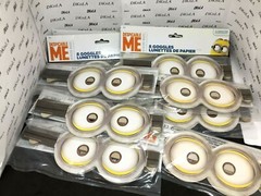 «Minions» Birthday Party Supplies, Plates, Invitations, Balloons, Tablecovers