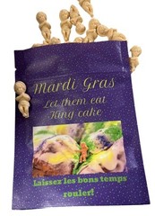 King Cake Babies Bulk Pack Baby Jesus Bundle Figurine in a New Orleans Mardi …