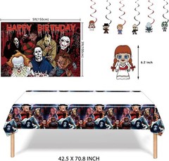 Horror Movie Party Decorations Kit