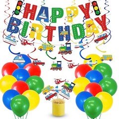 Birthday Decorations Baby Shower Unique Party Supplies Set for Kids Girls Adult