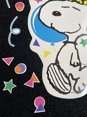 Vintage Peanuts Snoopy Magnets Happy Birthday Set Fridge Large Rare