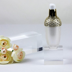 Polished Acrylic Cube Cylinder round Photo Props, Transparent Cube | Transparent