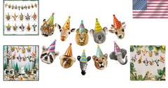 Multicolor Safari Animals Birthday Banner – Perfect for Wild Jungle Celebrations