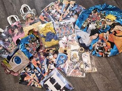 Anime Naruto Birthday Party Decor Goodie Bags Banner Balloons Cake Topper Bundle