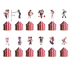 The Amazing Digital Circus Birthday Party Decorations Balloon Banner Baby Shower